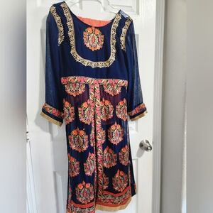 Indian party wear stitched dress size small worn once